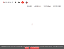 Tablet Screenshot of e-imusica.com